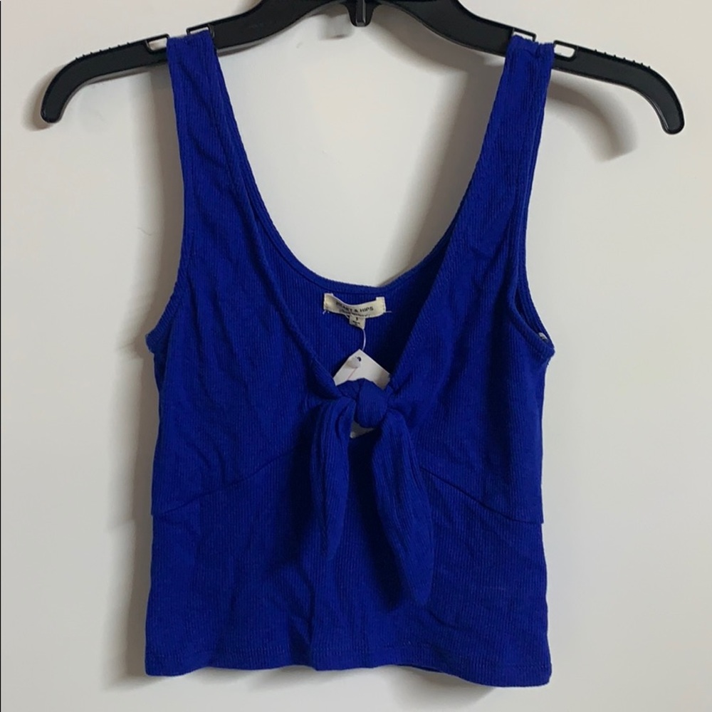 Blue Henri Girl tank top size small